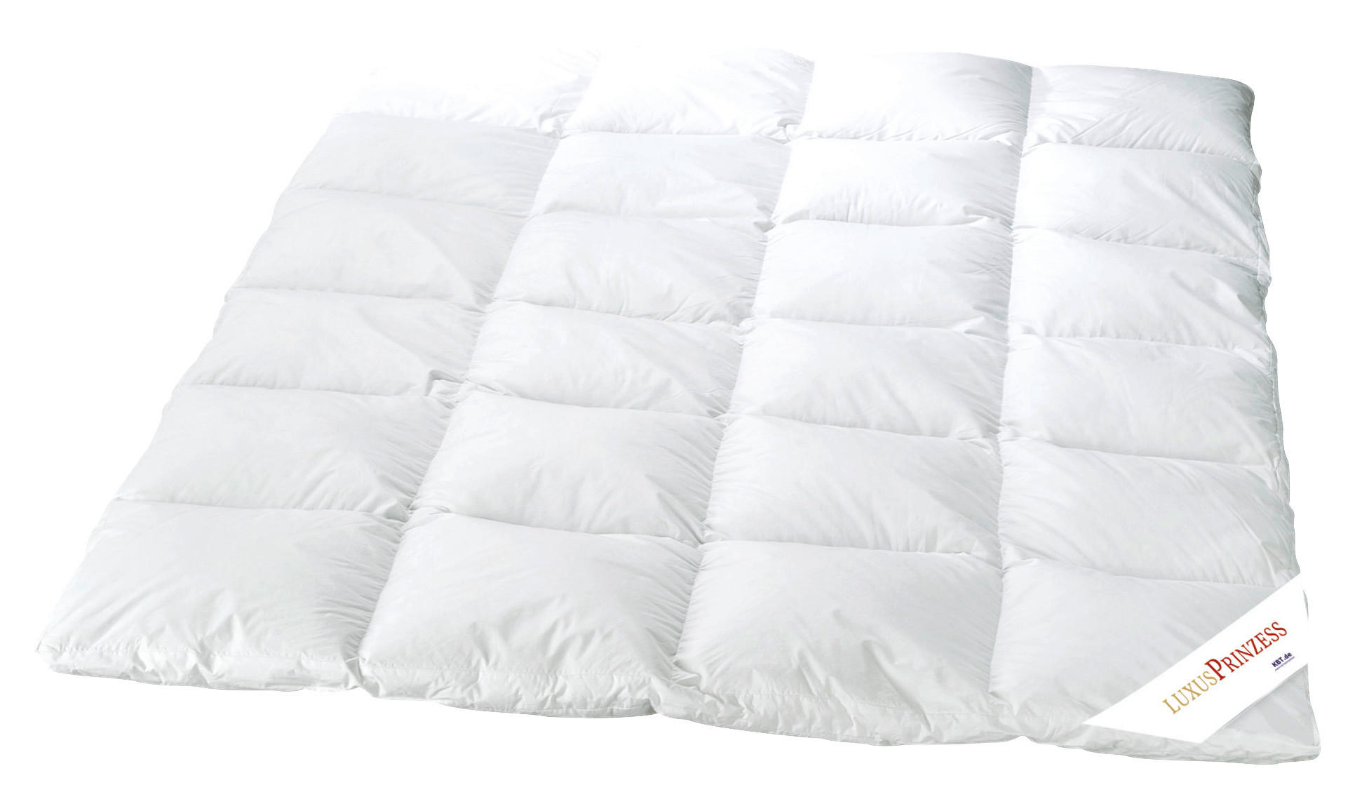 Steppbett Luxus-Kassettendecke_Prinzess - weiß (135,00/200,00cm)