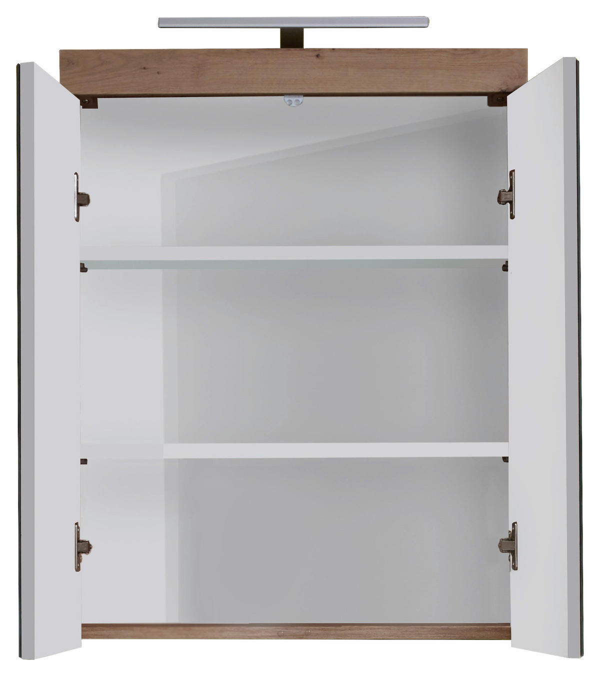 Spiegelschrank Amanda Asteiche Nachbildung B/H/T: ca. 60x77x17 cm Amanda - (60,00/77,00/17,00cm) - Trendteam
