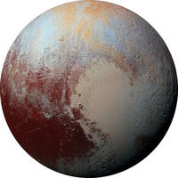 Komar Fototapete Pluto D: ca. 125 cm Pluto - (125,00cm) - Komar