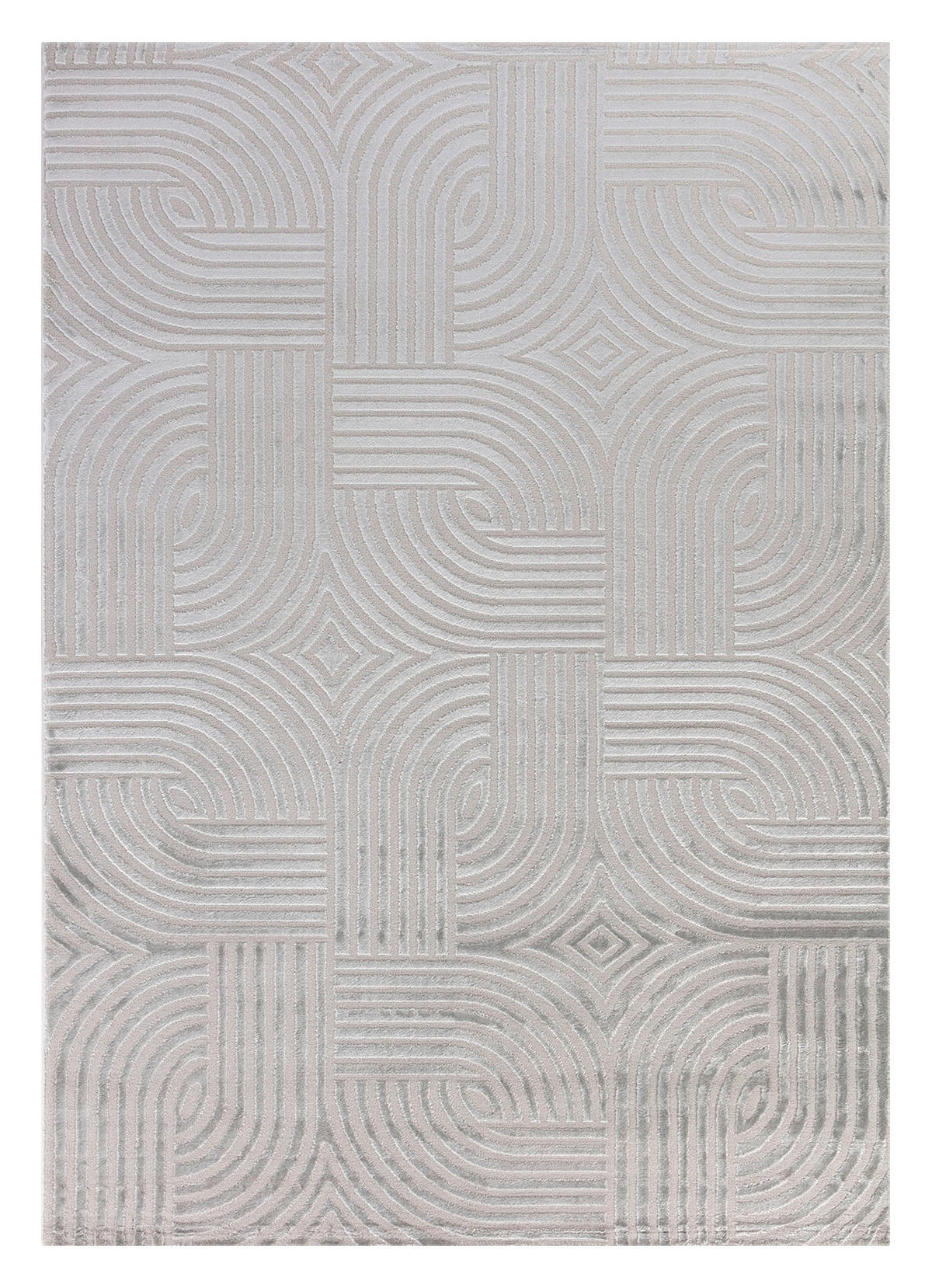 Ayyildiz Teppich SAHARA silber B/L: ca. 160x230 cm SAHARA - silber (160,00/230,00cm) - Ayyildiz