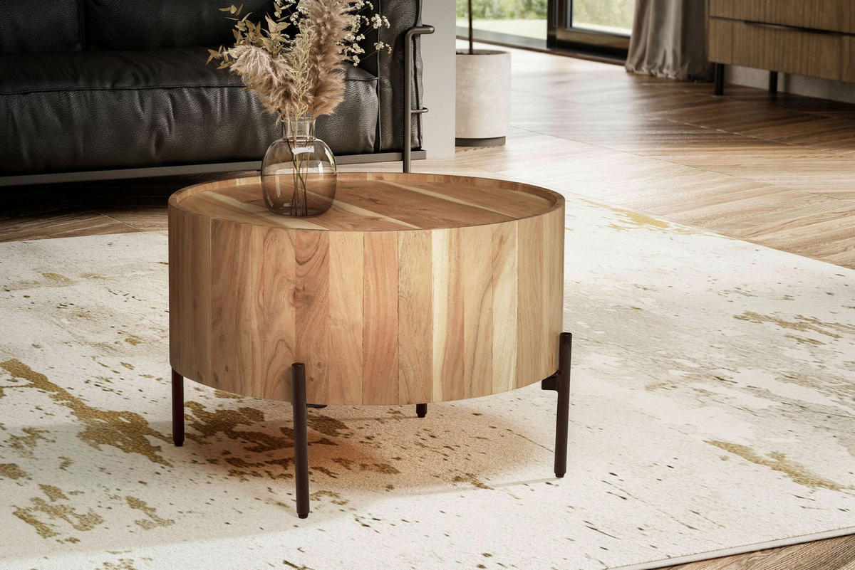 Couchtisch  H/D: ca. 41x60 cm Couchtisch - (60,00/41,00cm) - Wohnling