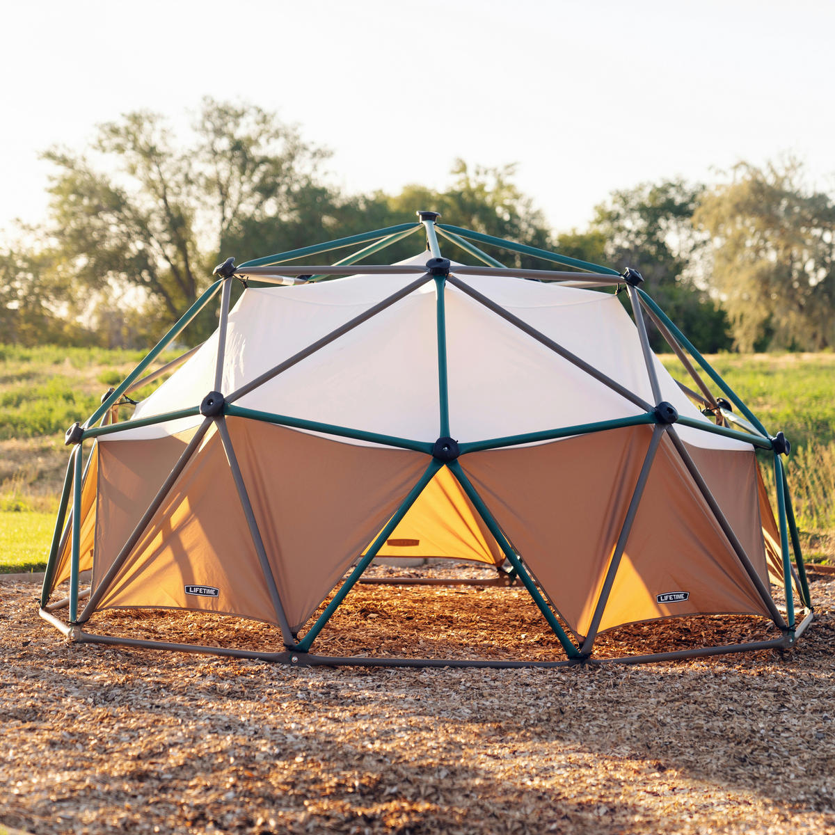 Lifetime Kletterkugel Geodome grün B/H/L/D: ca. 305x152x305x305 cm Geodome - grün (305,00/305,00/152,00cm) - Lifetime