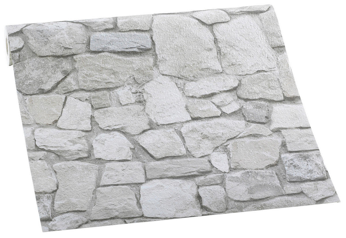 Papiertapete Steinoptik braun beige B/L: ca. 53x1005 cm Papiertapete_6924-29 - braun/beige (53,00/1005,00cm)