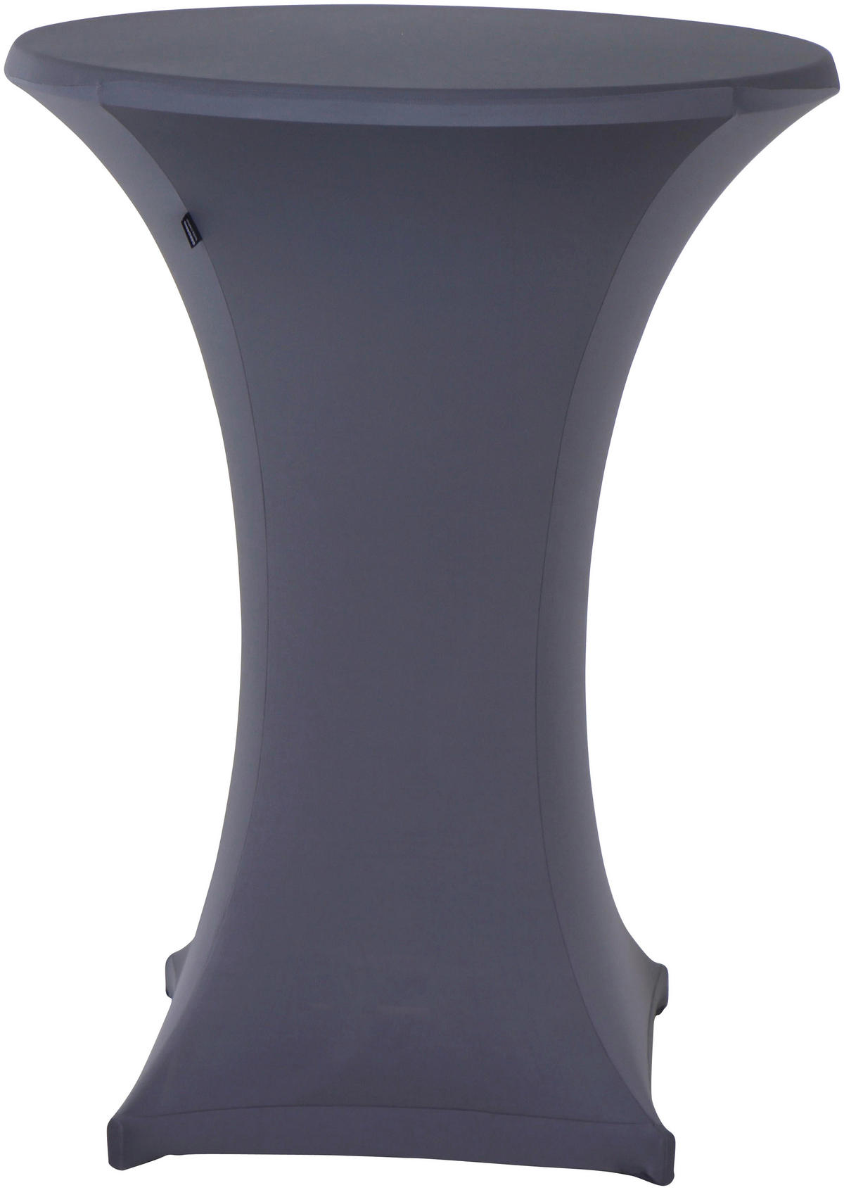 Gardamo Stehtischhusse anthrazit Polyester B/H/L: ca. 21x2,5x30,5 cm Stehtisch-Husse - anthrazit (30,50/21,00/2,50cm) - Gardamo