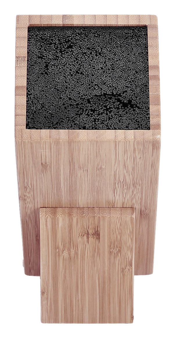 Zeller Messerblock Messerblock - natur/schwarz (15,50/10,50/25,50cm) - Zeller