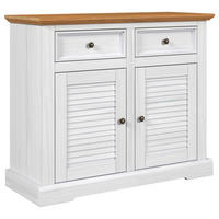 Kommode Breda B/H/T: ca. 107x89x42 cm Breda - weiß/honig (107,00/89,00/42,00cm)