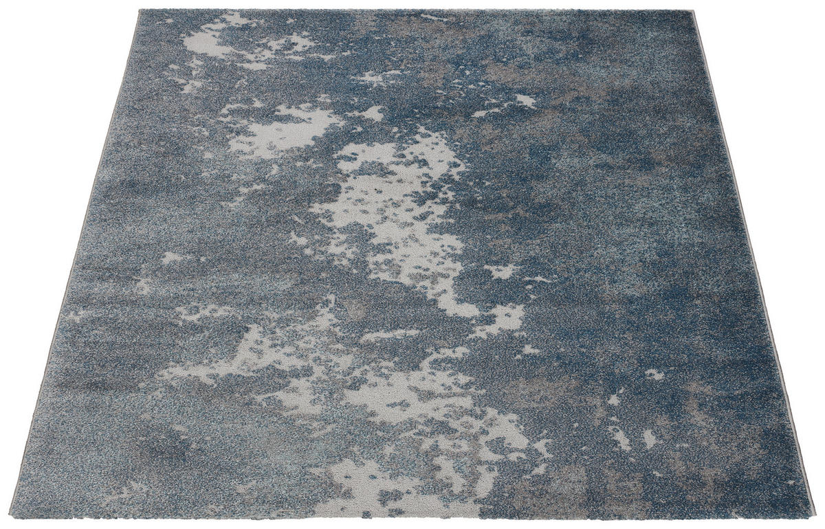 Teppich Mumbai grau B/L: ca. 80x150 cm Mumbai - blau/grau (80,00/150,00cm)