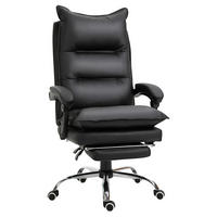 Drehstuhl 921-335BK schwarz 921-335BK - schwarz (66,00/122,00/72,00cm) - Vinsetto