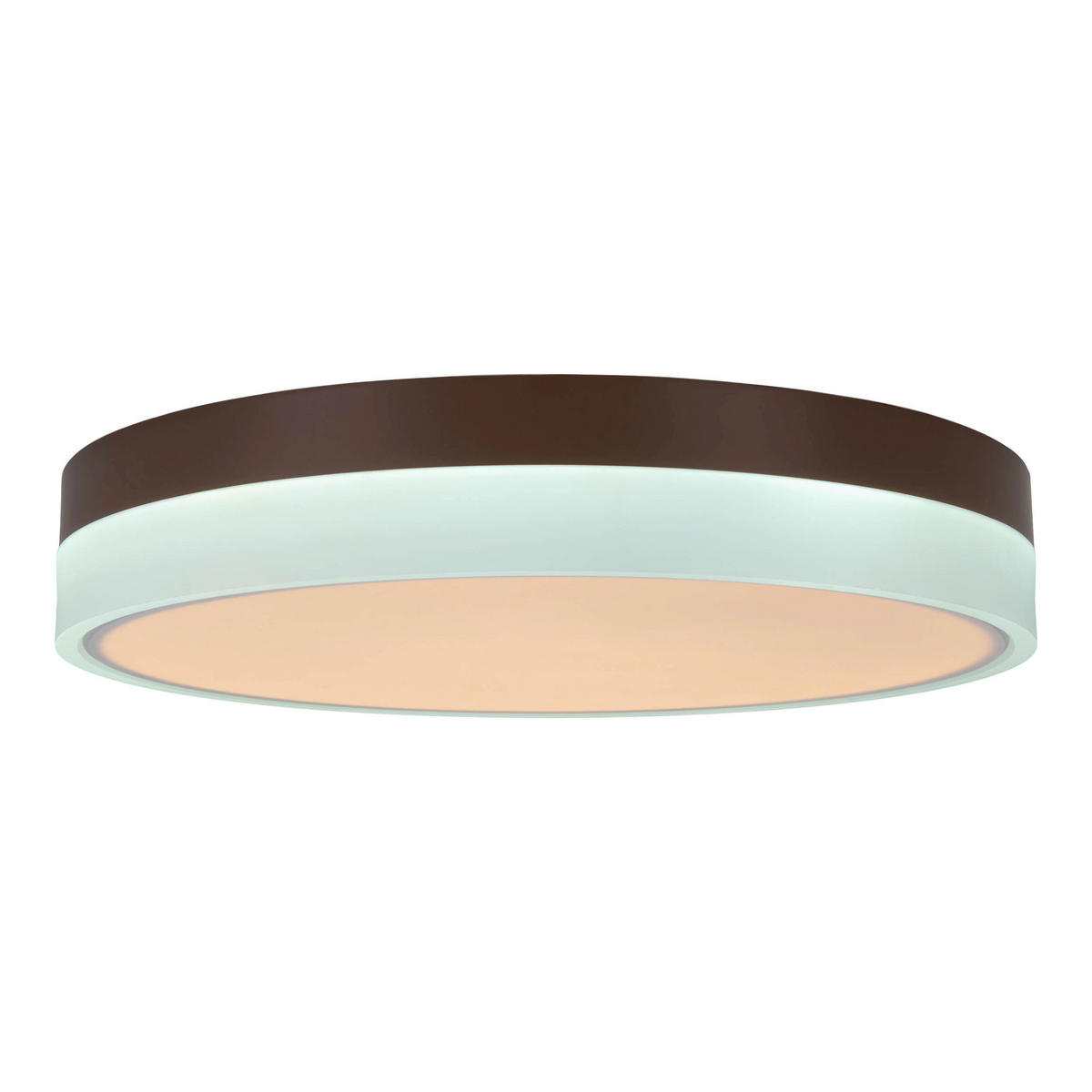Näve Leuchten LED-Deckenleuchte weiß Kunststoff Metall B/H/T/D: ca. 50x9x50x50 cm LOLA - weiß (50,00/9,00/50,00cm) - Näve Leuchten