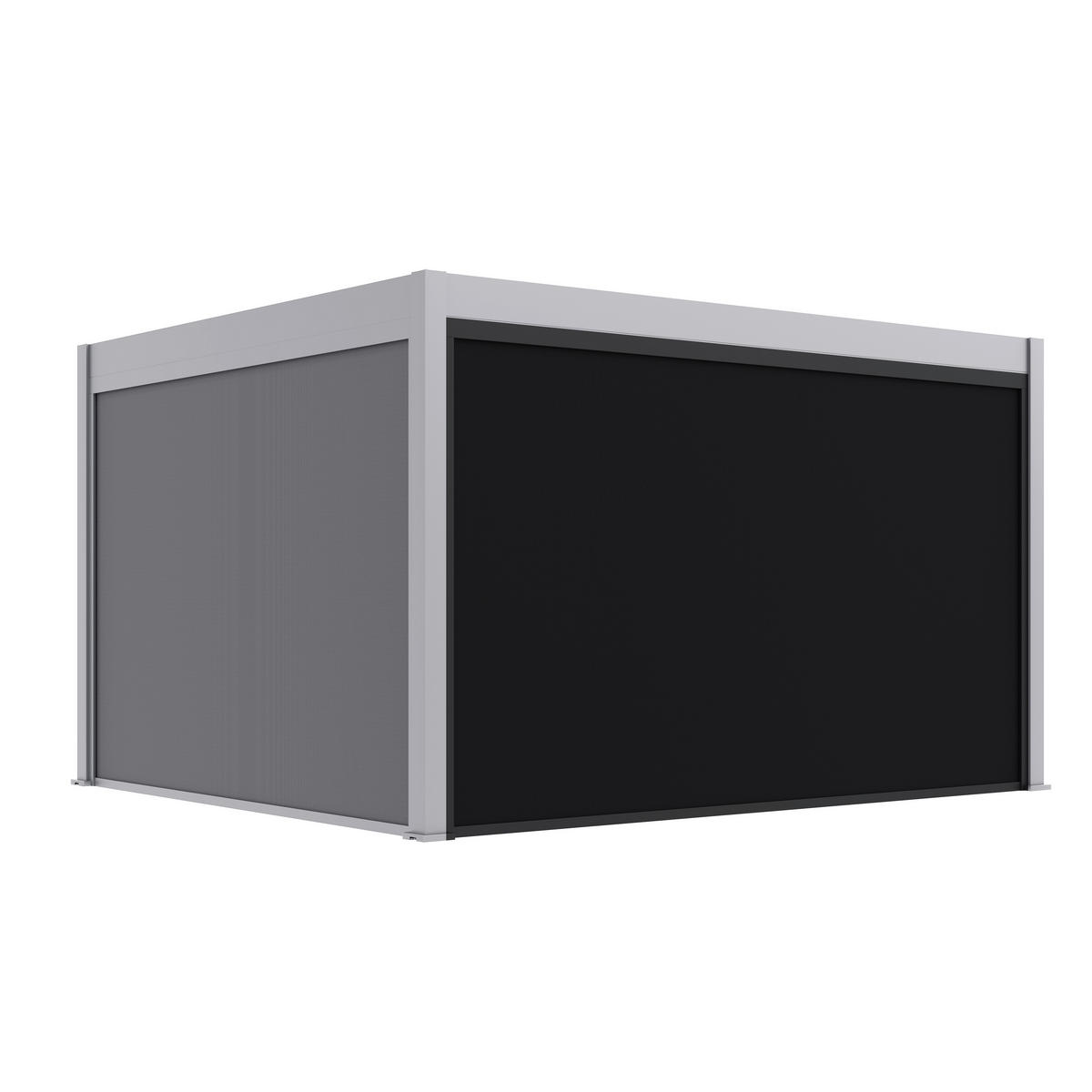 Paragon Outdoor Seitenteil für Pergola Grand Tuscan grau Aluminium B/H: ca. 403x237 cm Grand Tuscan - grau (403,00/237,00cm) - Paragon Outdoor