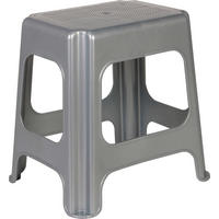 keeeper Hocker silber B/H/L: ca. 33,5x42,5x41 cm Maxi-Hocker - silber (41,00/33,50/42,50cm) - keeeper