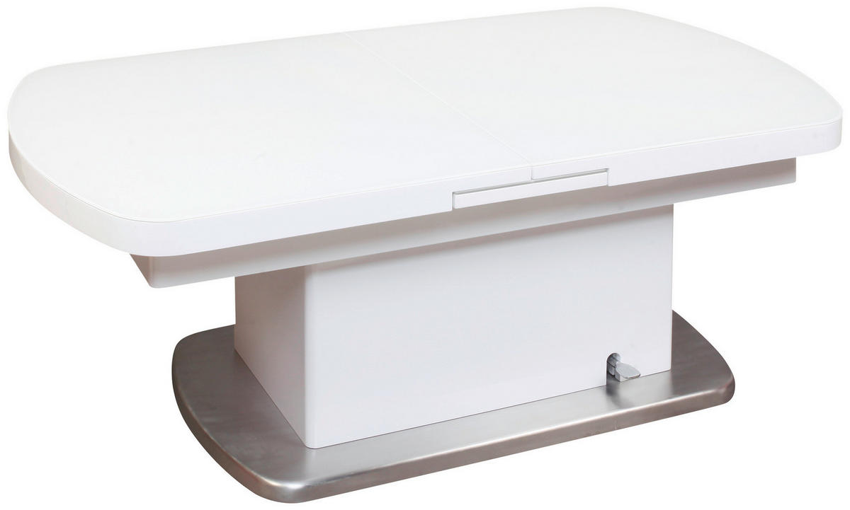 Couchtisch Levi weiß MDF B/H/T: ca. 135x50x75 cm Levi - weiß (135,00/50,00/75,00cm)