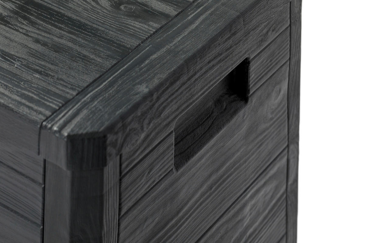 Toomax Aufbewahrungsbox Woodys 280 anthrazit Kunststoff B/H/T: ca. 117x56x45 cm Woodys 280 - anthrazit (117,00/56,00/45,00cm) - Toomax