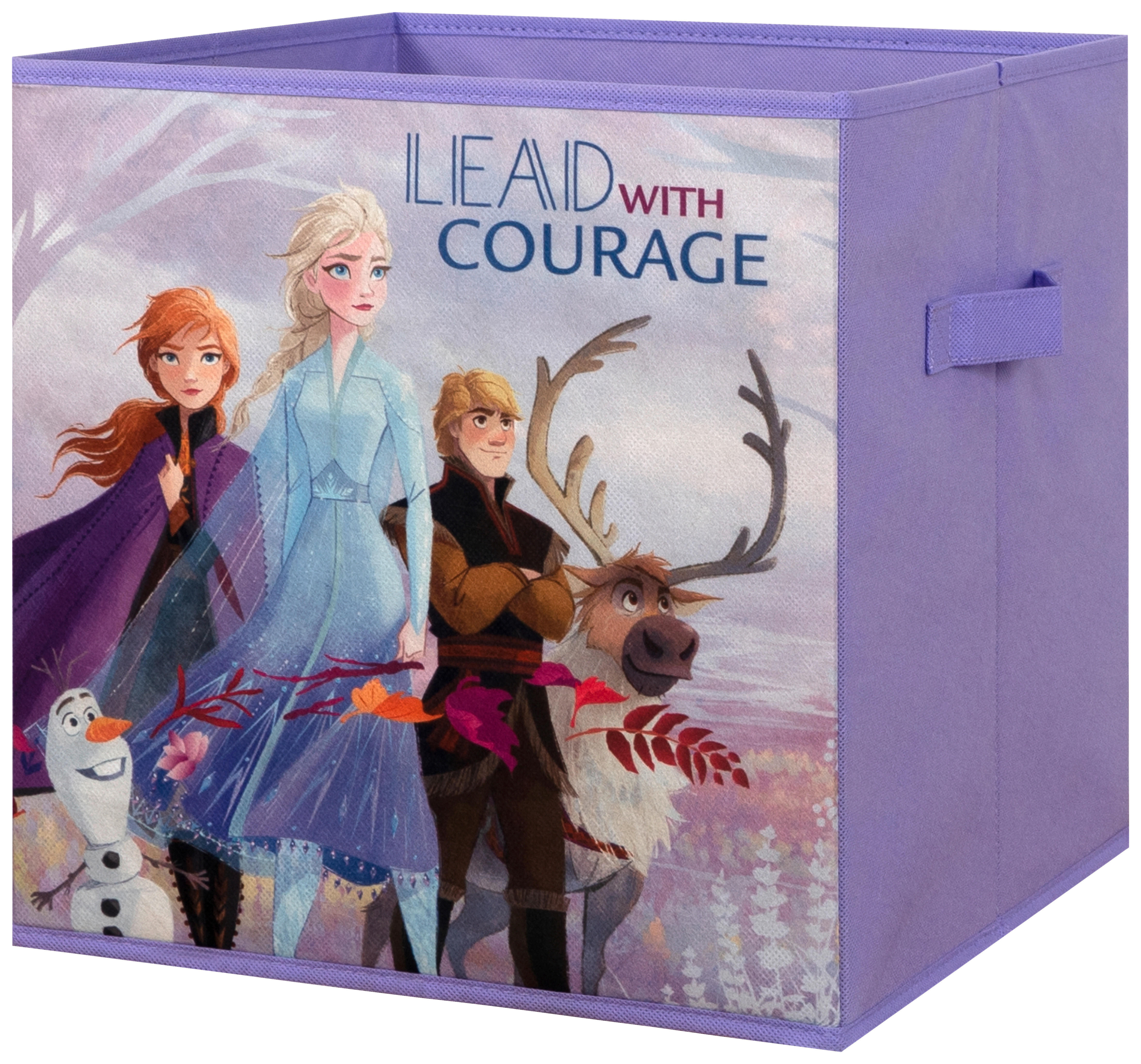 Stoffbox Frozen lila B/H/T: ca. 32x32x32 cm Frozen - lila (32,00/32,00/32,00cm)