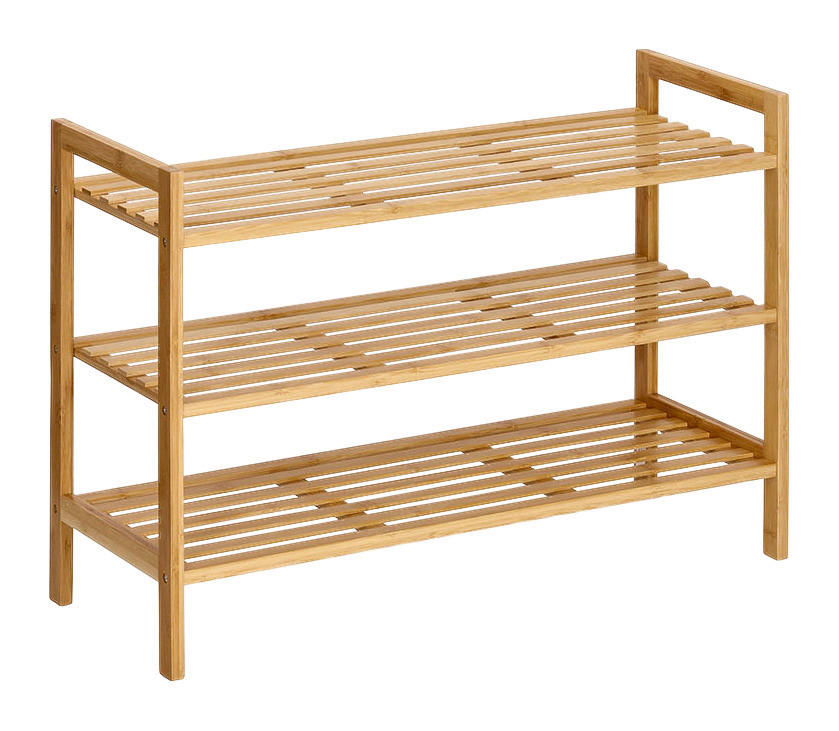 Zeller Schuhregal natur Bambus B/H/L: ca. 26x50x70 cm Schuhregal - natur (70,00/26,00/50,00cm) - Zeller
