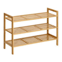 Zeller Schuhregal natur Bambus B/H/L: ca. 26x50x70 cm Schuhregal - natur (70,00/26,00/50,00cm) - Zeller