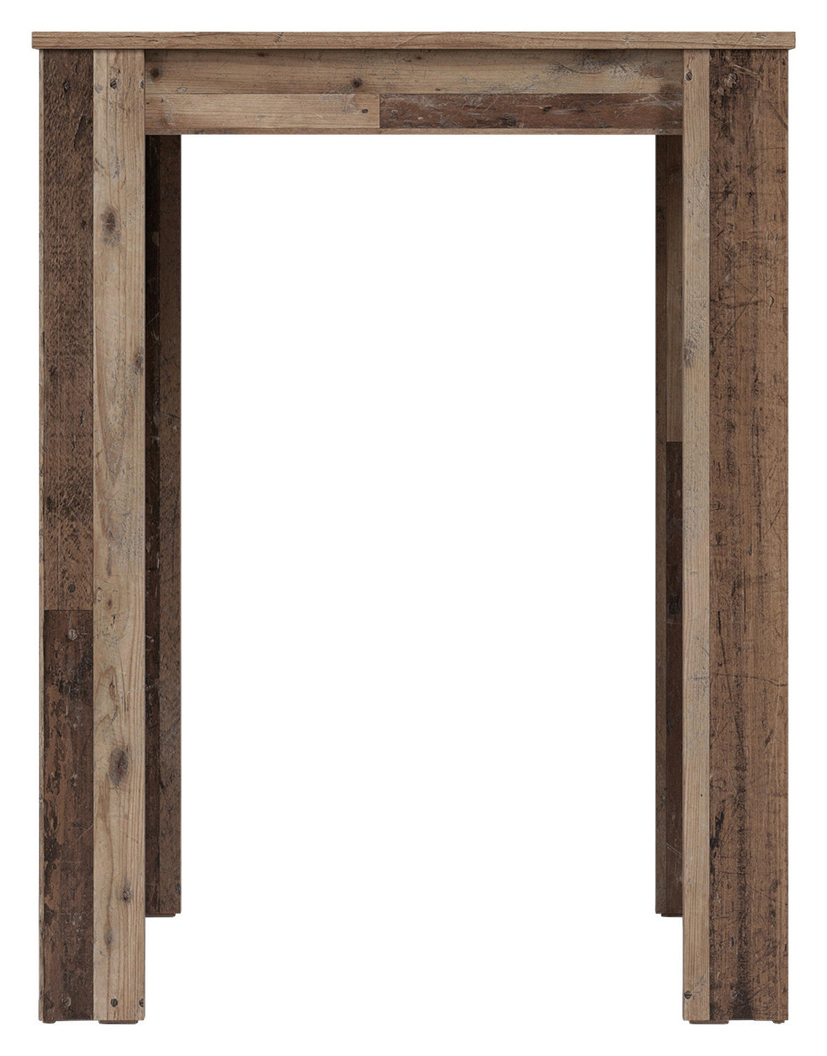 Bartisch NELE Eiche Old Wood Nachbildung Holzwerkstoff B/H/T: ca. 80x104x60 cm NELE - Eiche (80,00/104,00/60,00cm) - byLIVING