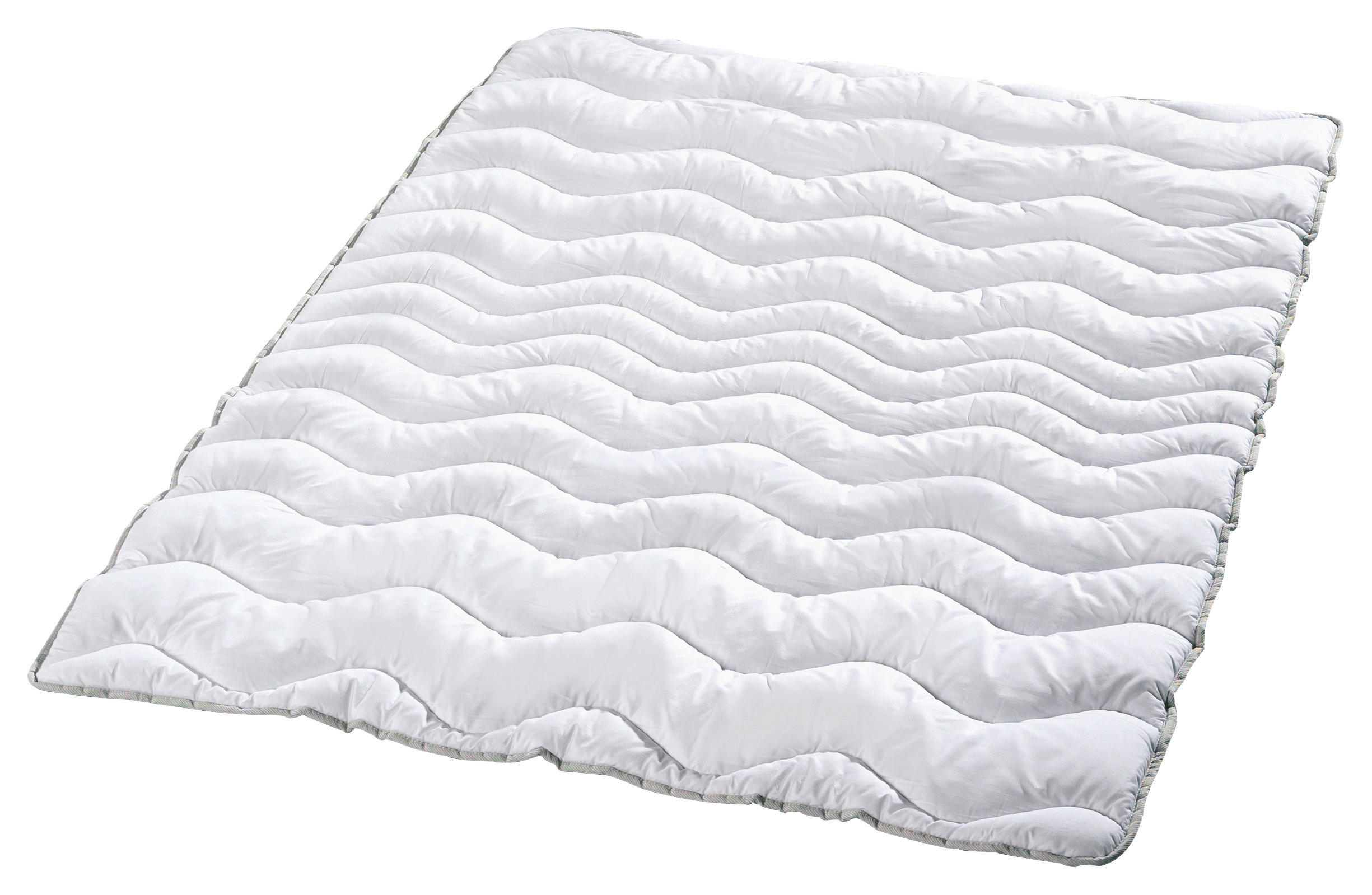 Steppbett Steppdecke_Body Soft 135x200cm - weiß (135,00/200,00cm)