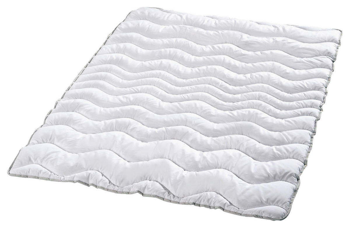 Steppbett Steppdecke_Body Soft 135x200cm - weiß (135,00/200,00cm)