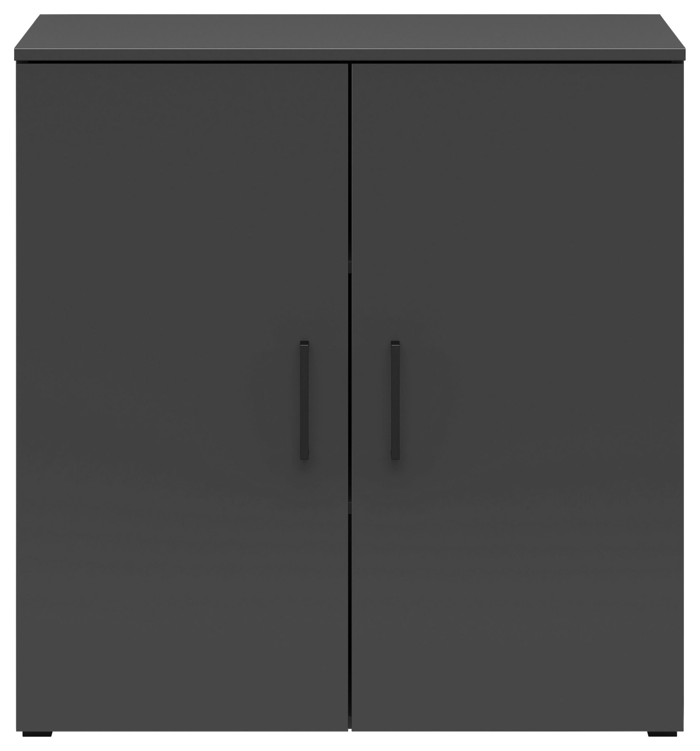 Kommode Multi-Stauraum Typ 24 anthrazit B/H/T: ca. 80x83x40 cm Multi-Stauraum Typ 24 - anthrazit (80,00/83,00/40,00cm)