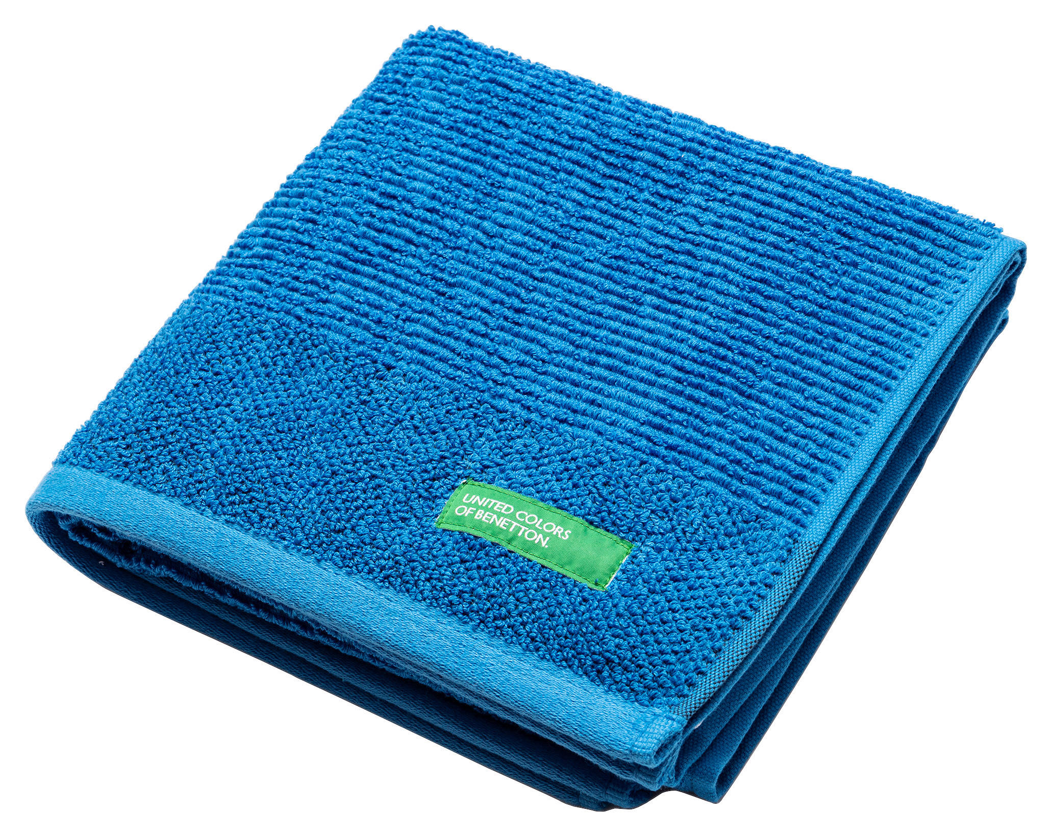 Handtuch RAINBOW blau Baumwolle B/L: ca. 50x90 cm RAINBOW - blau (50,00/90,00cm) - BENETTON