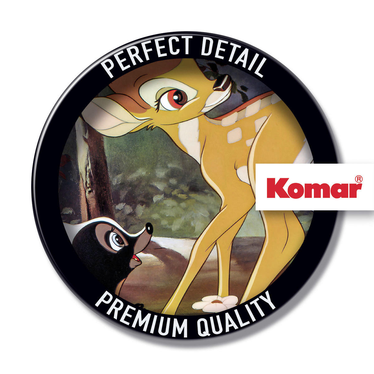 Komar Fototapete Bambi Butterfly D: ca. 125 cm Bambi Butterfly - (125,00cm) - Komar