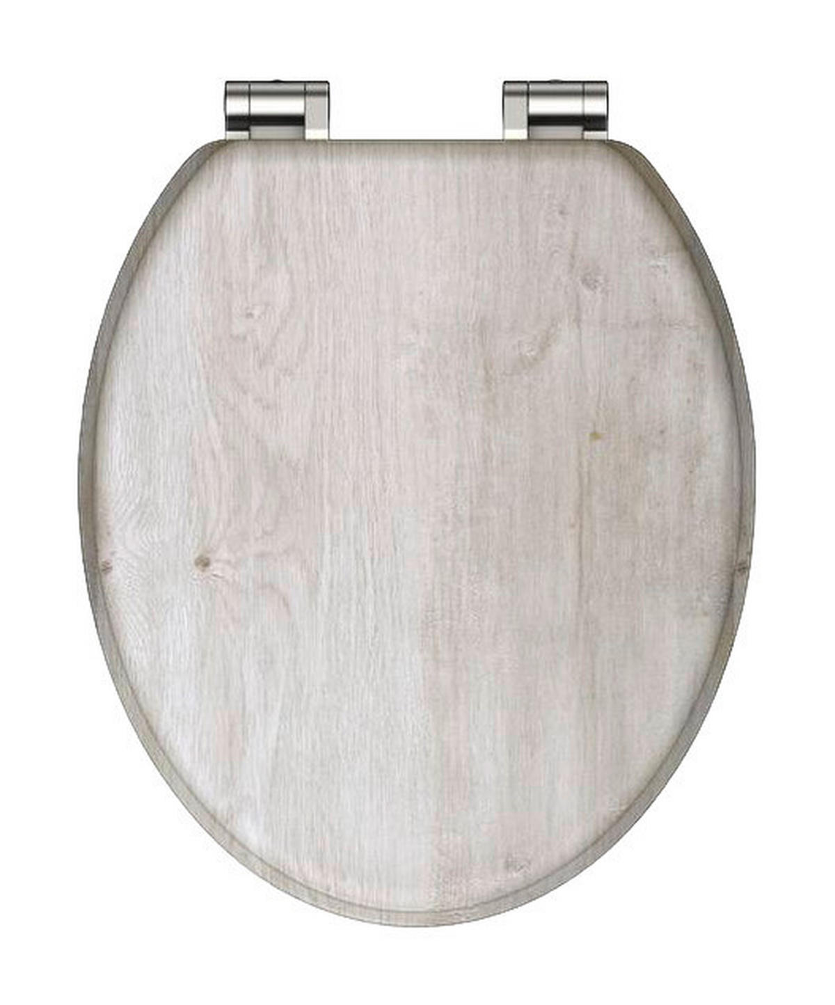 WC-Sitz MDF B/H/L: ca. 6,6x48,2x37,8 cm WC-Sitz_Light_Wood MDF - (37,80/6,60/48,20cm) - Eisl