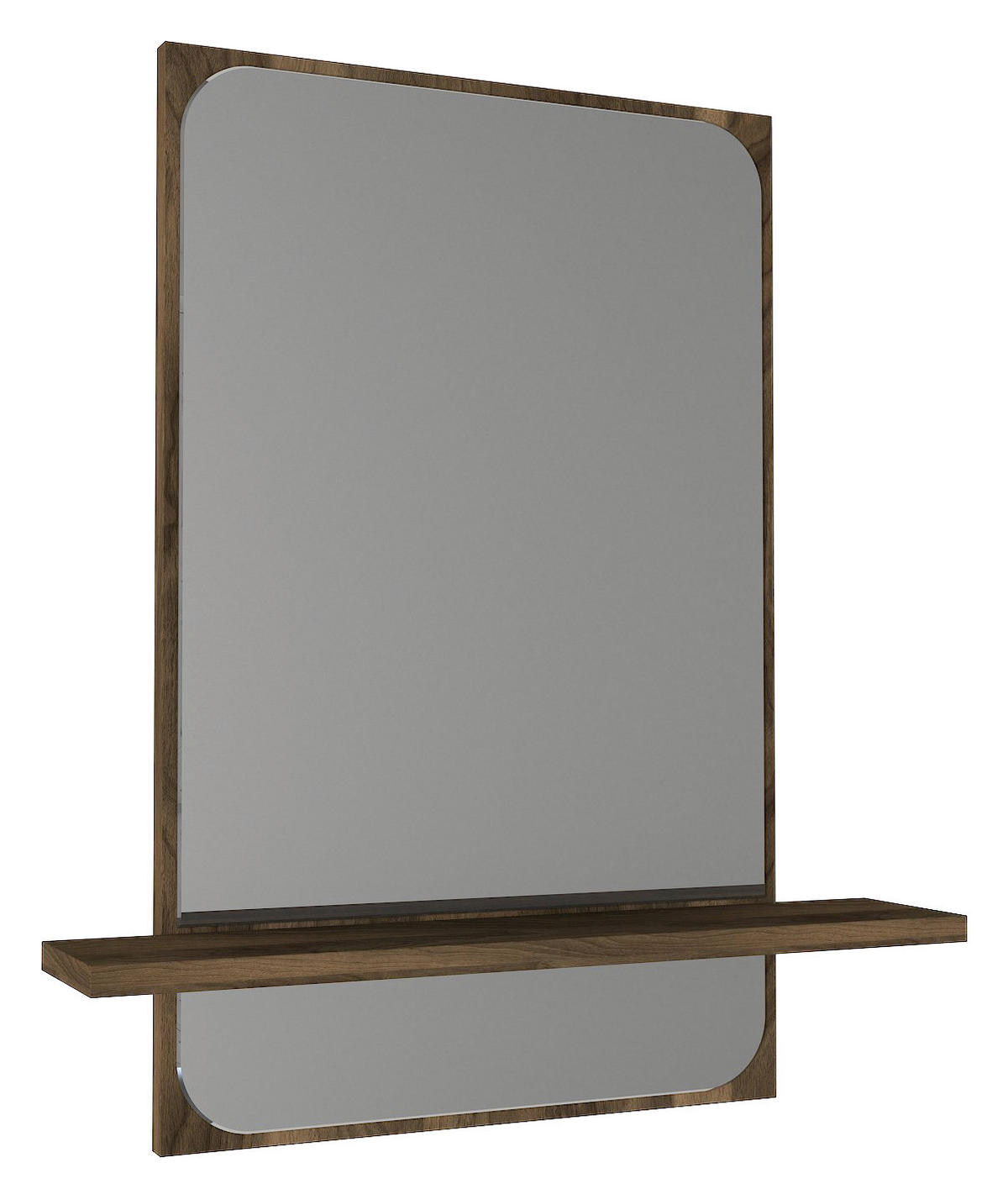 Wandspiegel Ekol walnuss Nachbildung B/H/T: ca. 45x72x12 cm Ekol - walnuss (45,00/72,00/12,00cm) - moebel17