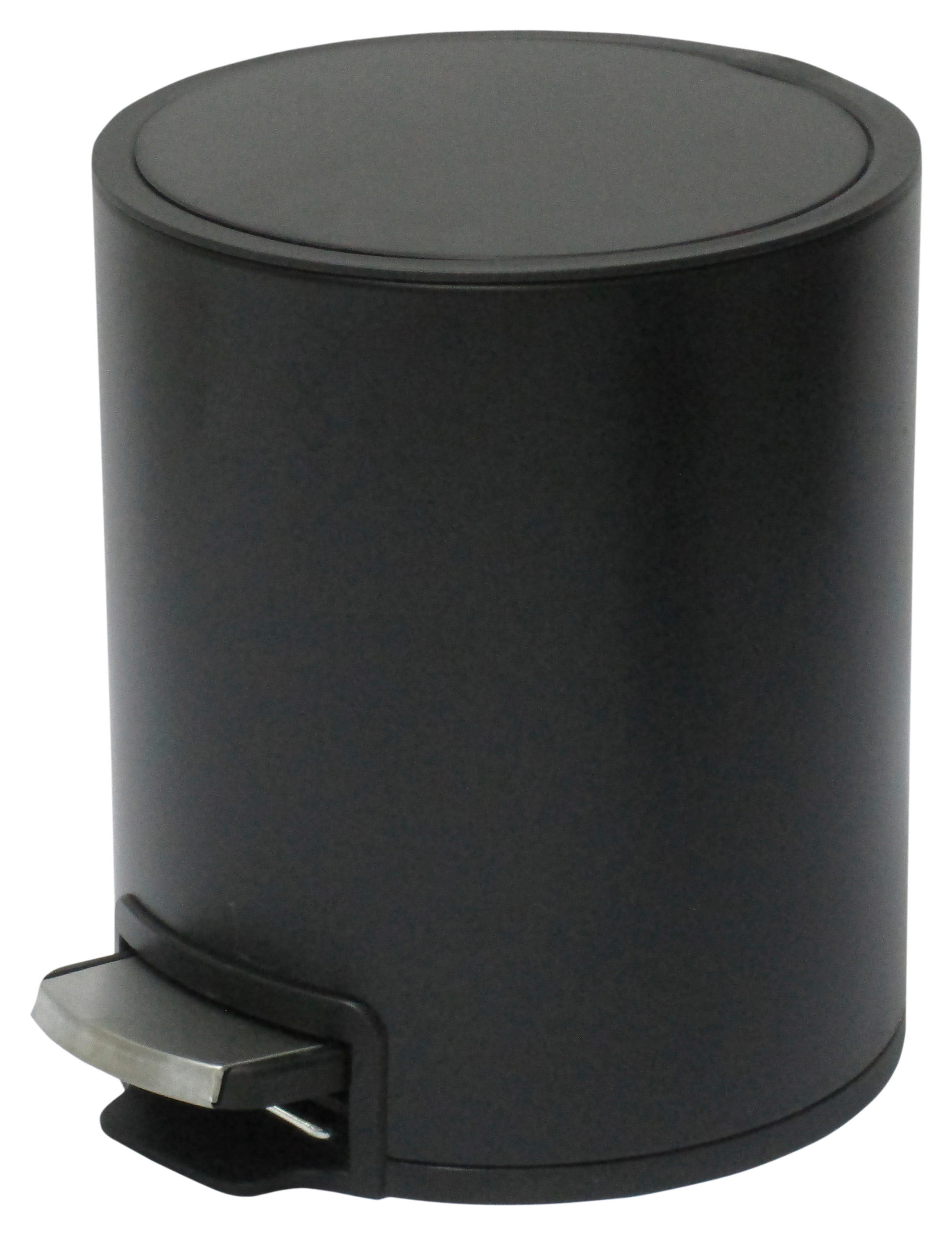 Treteimer schwarz Metall H/D: ca. 24x20 cm ca. 3 l Treteimer_Nizza 3l schwarz - schwarz (20,00/24,00cm) - POCOline
