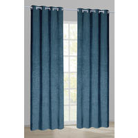 Ösenvorhang Chenille blau B/L: ca. 140x245 cm Chenille - blau (140,00/245,00cm)