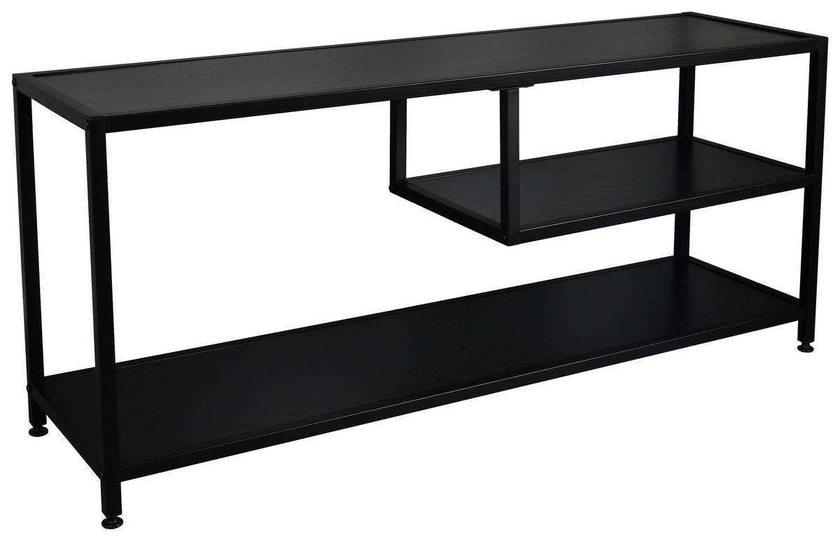 Konsole Theresa schwarz Metall B/H/T: ca. 120x50x33 cm Theresa - schwarz (120,00/50,00/33,00cm)