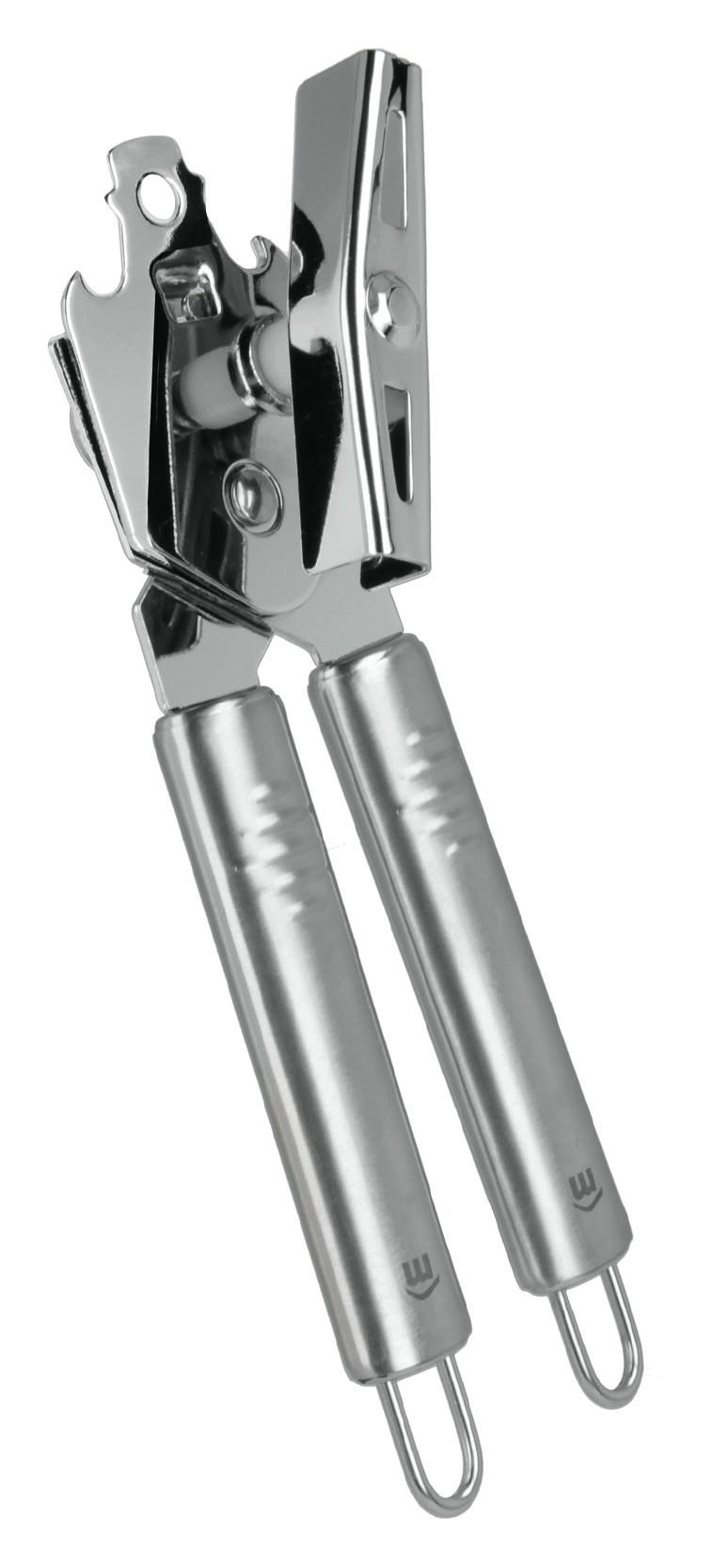 Haushaltshelfer silber Edelstahl B/H/L: ca. 5,3x20,8x5,2 cm Zangendosenöffner - silber (5,20/5,30/20,80cm)