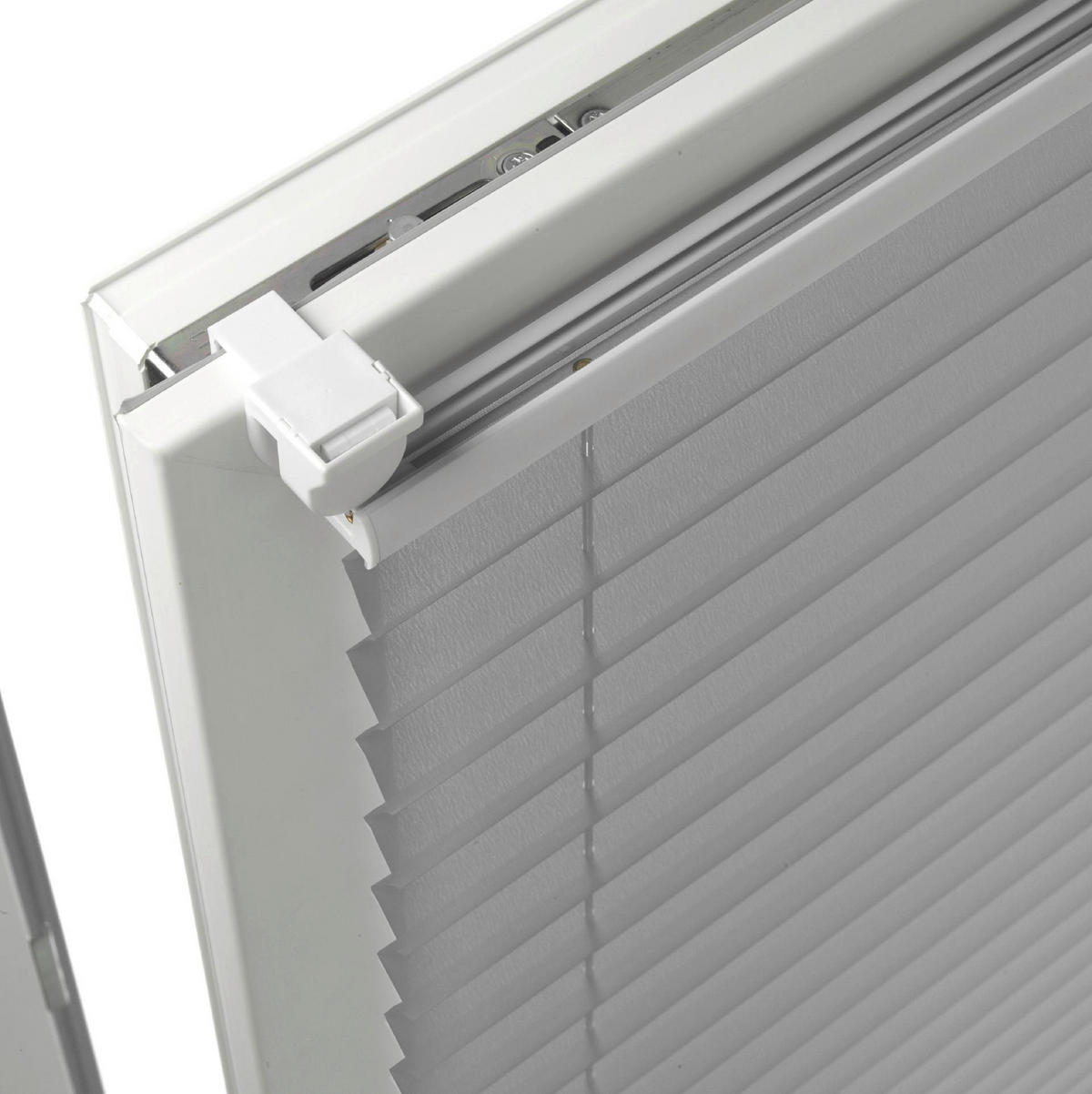 Spannplissee Easyfix Pia grau B/L: ca. 45x130 cm Easyfix Pia - grau (45,00/130,00cm)