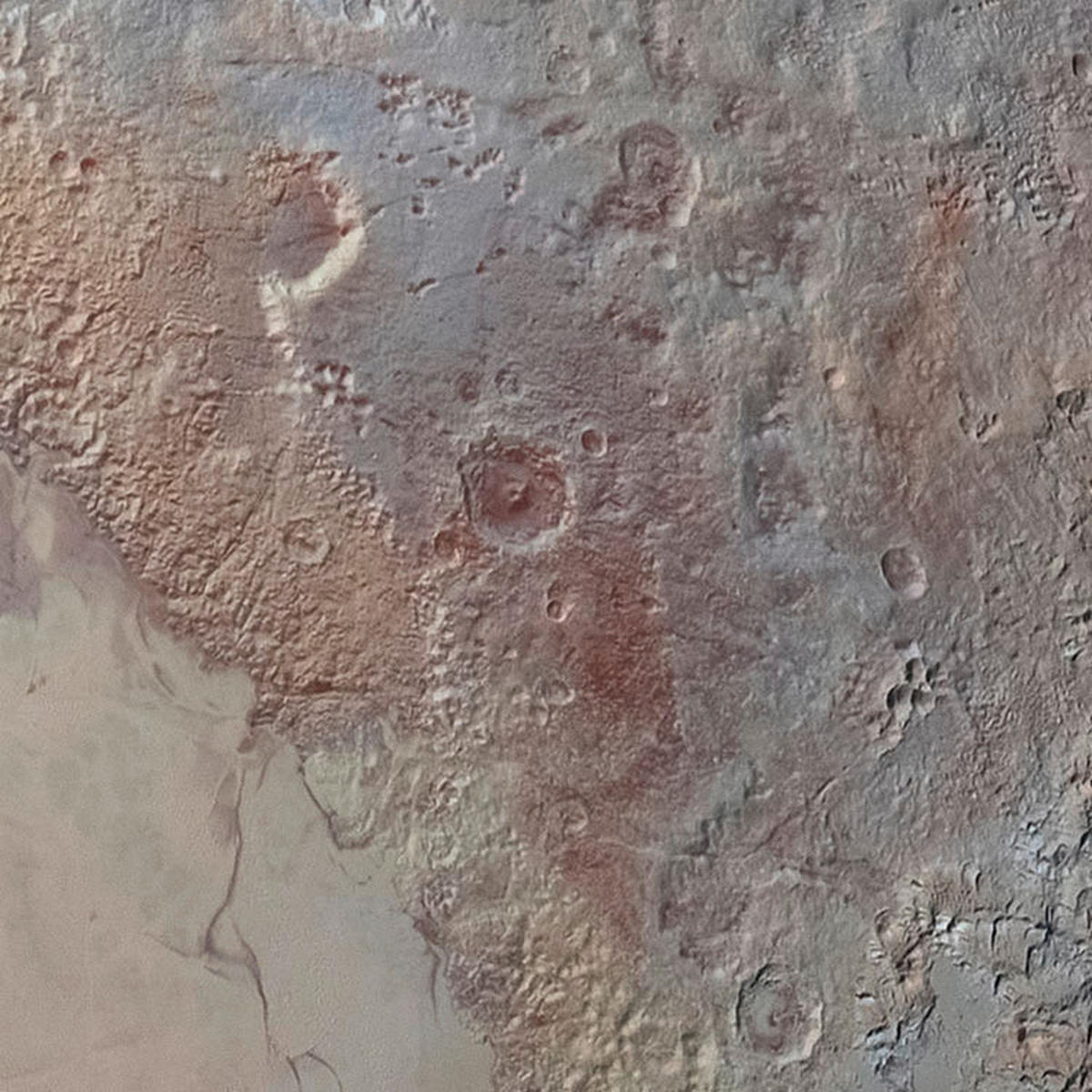 Komar Fototapete Pluto D: ca. 125 cm Pluto - (125,00cm) - Komar