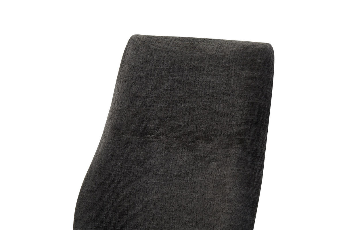 Schwingstuhl TINA, 2er Set anthrazit schwarz B/H/T: ca. 43x98x59 cm TINA, 2er Set - schwarz/anthrazit (43,00/98,00/59,00cm) - xonox.home