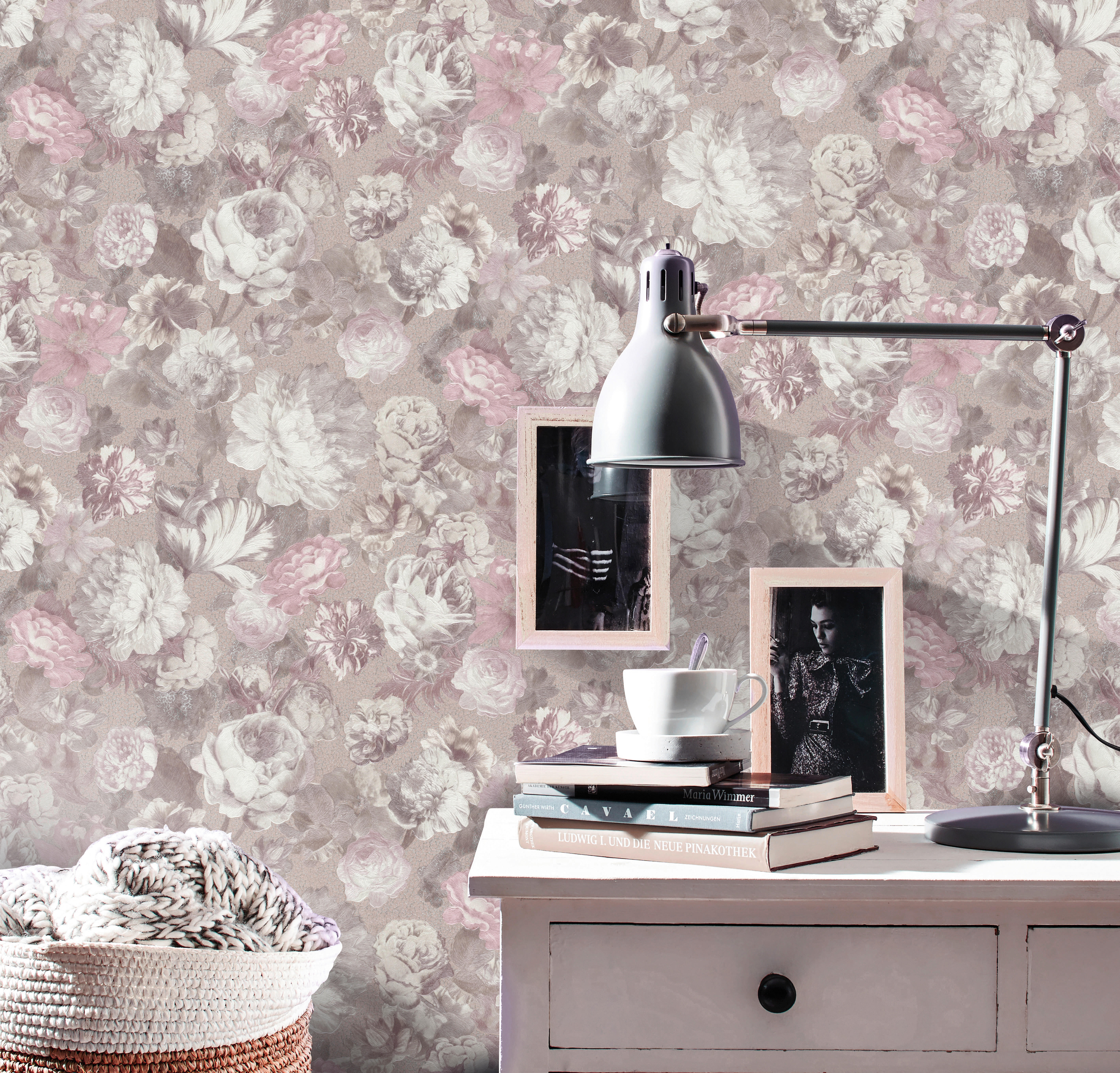 Vliestapete Floral bunt B/L: ca. 53x1005 cm Vliestapete_02513-70 - bunt (53,00/1005,00cm)
