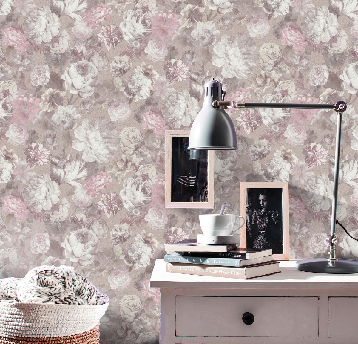 Vliestapete Floral bunt B/L: ca. 53x1005 cm Vliestapete_02513-70 - bunt (53,00/1005,00cm)