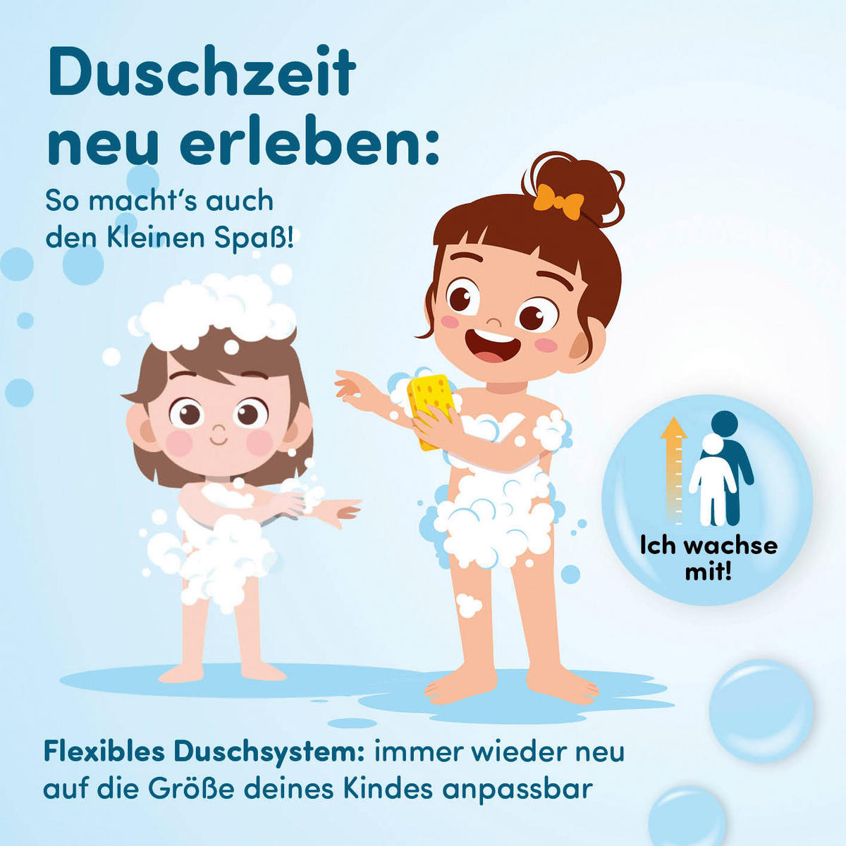 Kinderdusche weiß Kinderdusche_Wal_fredis - blau/weiß (30,00/10,00/40,00cm) - fredis