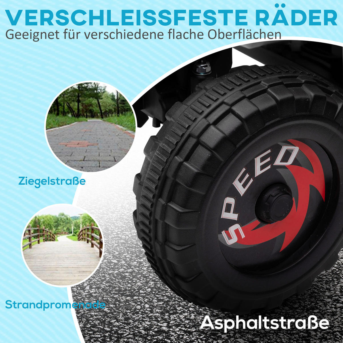 HOMCOM Elektroauto für Kinder weiß B/H/L: ca. 41,5x48,5x70 cm Elektroauto für Kinder - weiß (70,00/41,50/48,50cm) - HOMCOM