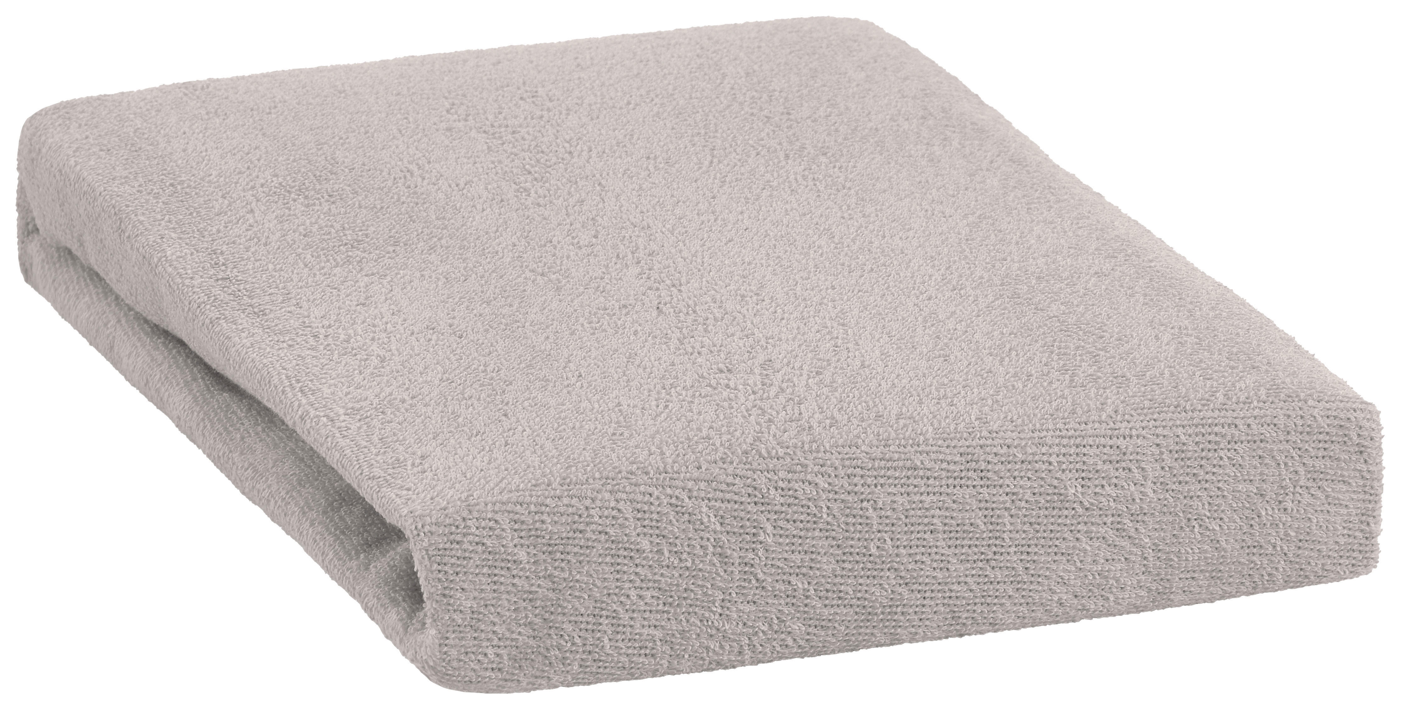 Frottee Spannbetttuch Baby-Spannbetttuch_Frottee 70x140cm - grau (70,00/140,00cm)