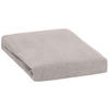 Frottee Spannbetttuch Baby-Spannbetttuch-Frottee 70x140cm - grau (70,00/140,00cm)