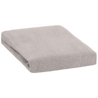 Frottee Spannbetttuch Baby-Spannbetttuch_Frottee 70x140cm - grau (70,00/140,00cm)