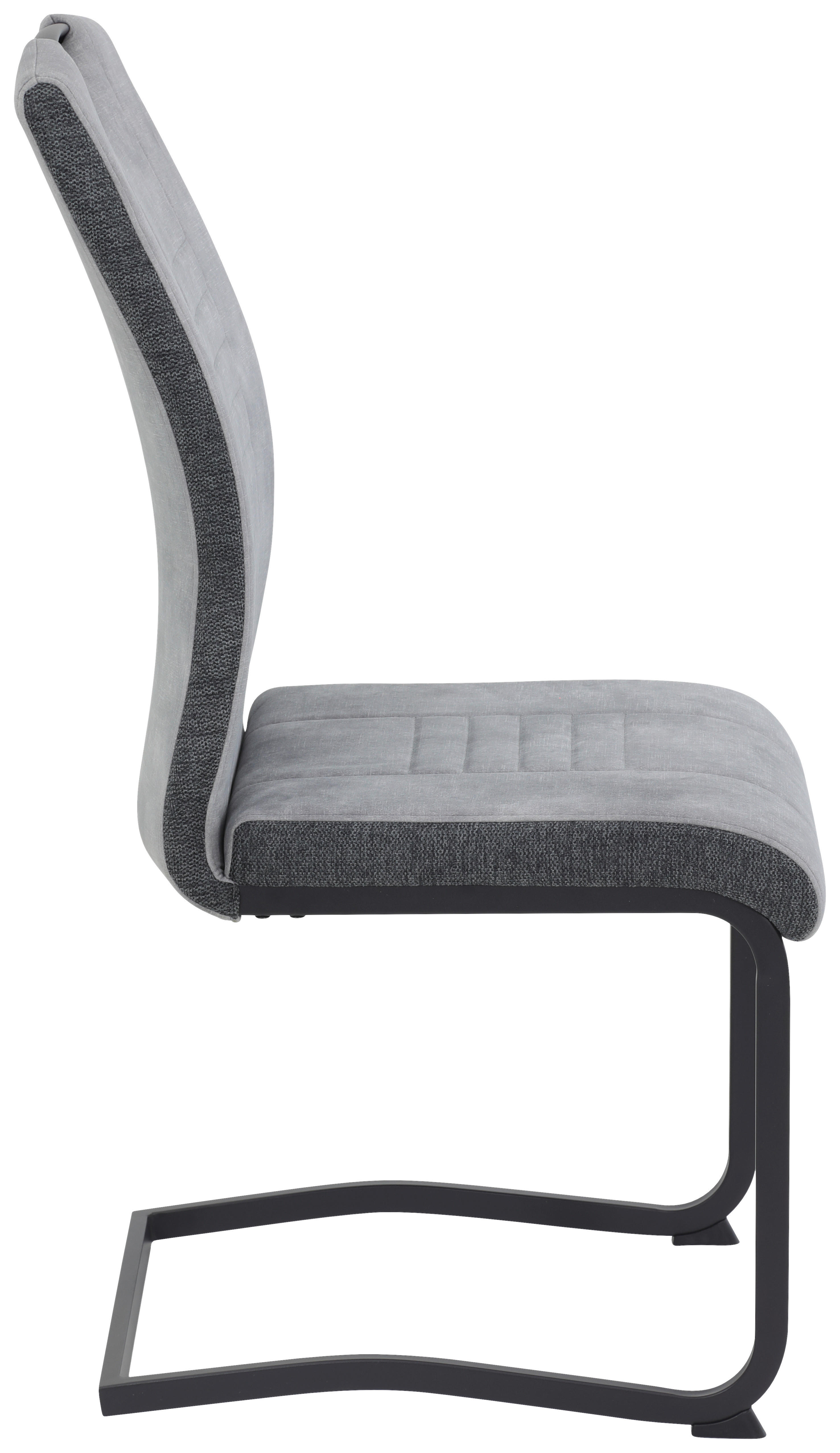Schwingstuhl Riga, 2er-Set hellgrau anthrazit B/H/T: ca. 44x100x60 cm Riga, 2er-Set - hellgrau/anthrazit (44,00/100,00/60,00cm) - Hela