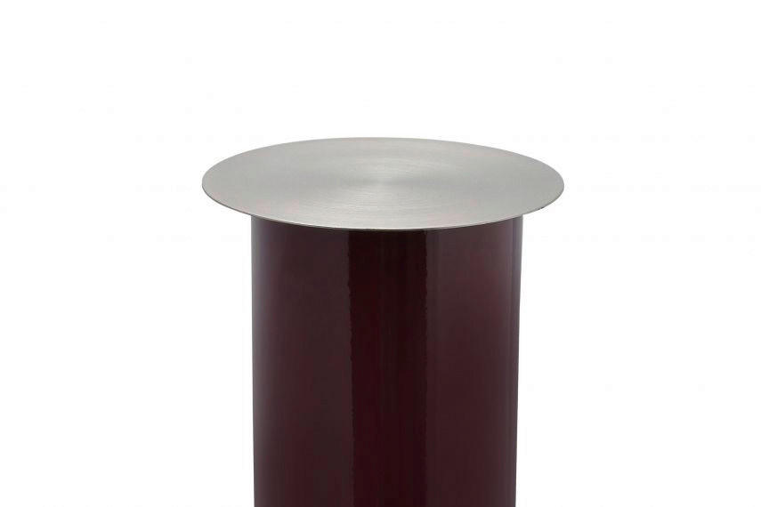Kayoom Bodenkerzenständer Art Deco 195 Art Deco 195 - pflaume (20,00/20,00/70,00cm) - Kayoom