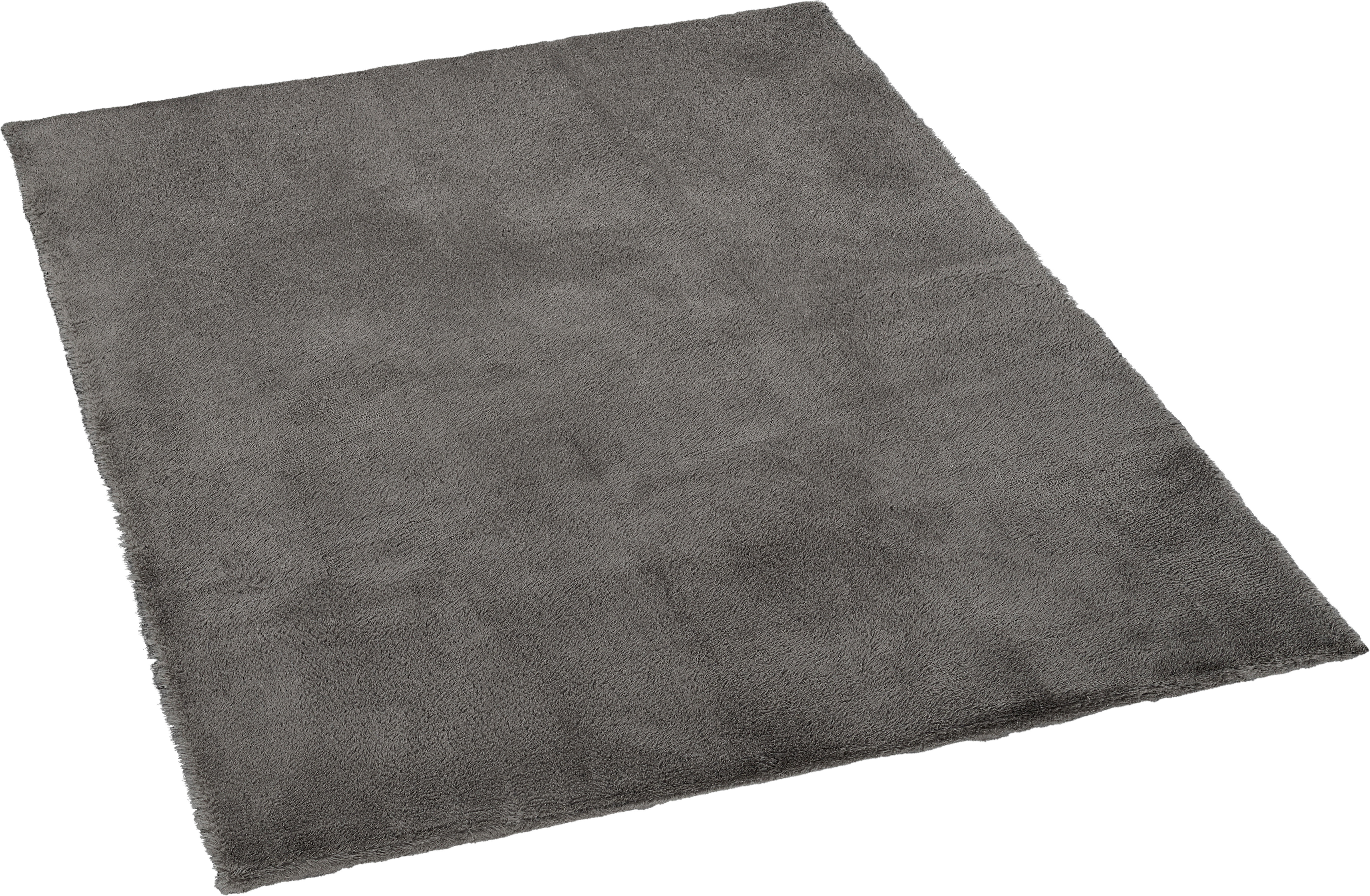 Teppich Buggy grau B/L: ca. 120x160 cm günstig online kaufen