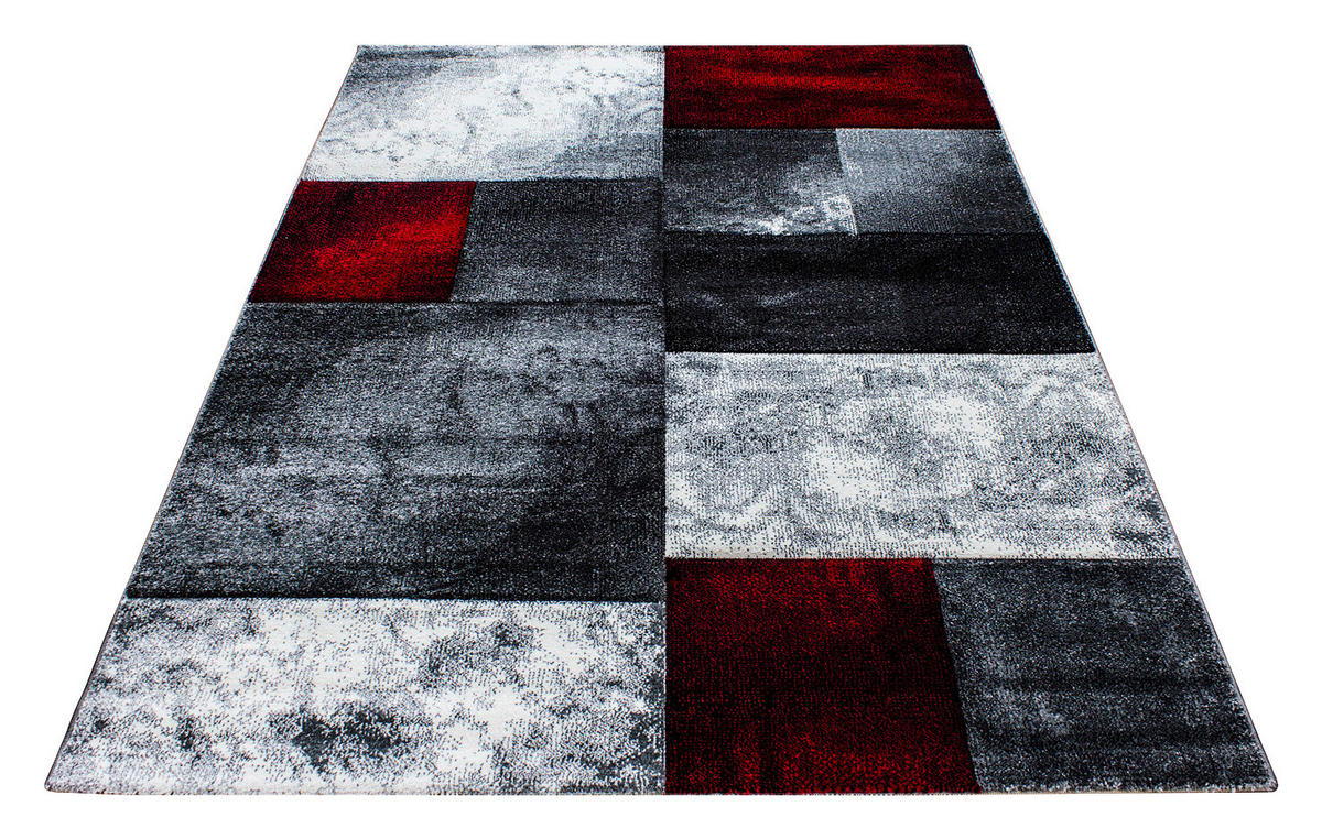 Ayyildiz Teppich HAWAII rot B/L: ca. 80x150 cm HAWAII - rot (80,00/150,00cm) - Ayyildiz