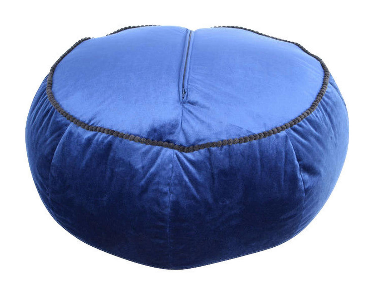 360 Living Hocker Taj Mahal 300 blau H/D: ca. 35x65 cm Taj Mahal 300 - blau (65,00/35,00cm) - 360 Living