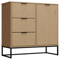Kommode Vivo 1T3S Oak lackiert B/H/L: ca. 45,3x80x100,9 cm Vivo 1T3S - Oak (100,90/45,30/80,00cm) - Inter Link