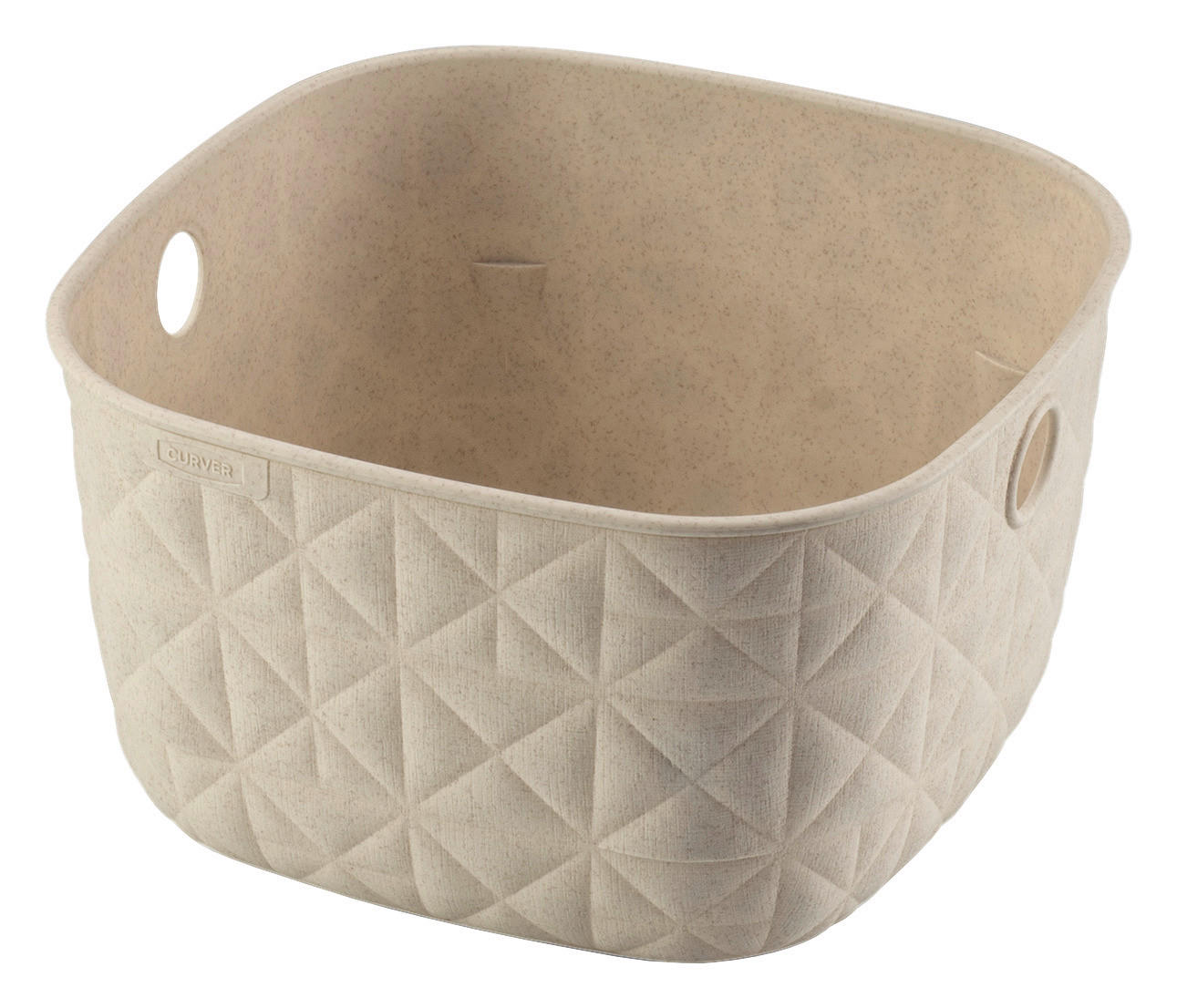Curver Aufbewahrungskorb Softex creme B/H/L: ca. 19x11x19 cm Softex - creme (19,00/19,00/11,00cm) - Curver
