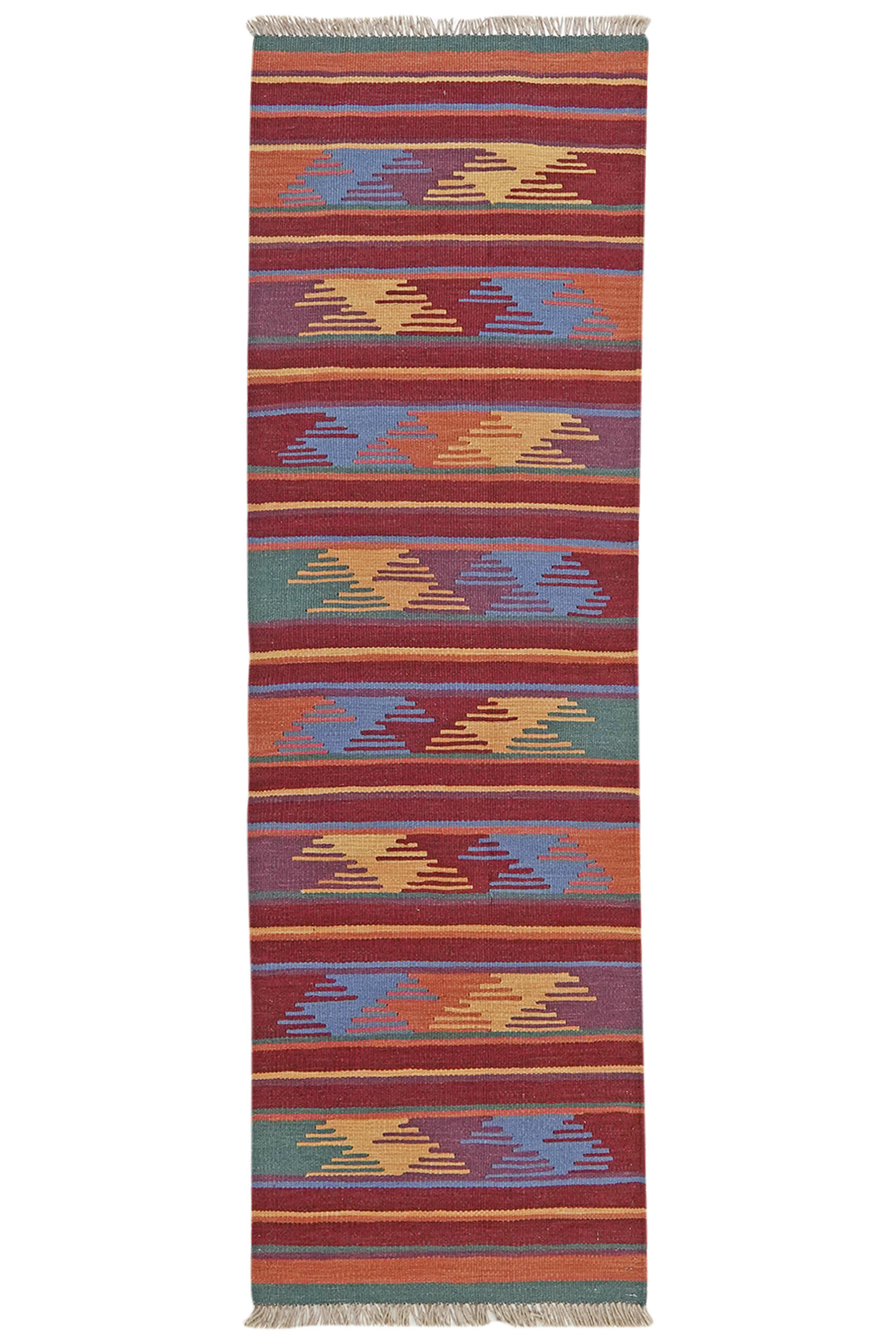 Teppich multicolor B/L: ca. 60x187 cm Teppich Kelim Gashgai - multicolor (60,00/187,00cm)